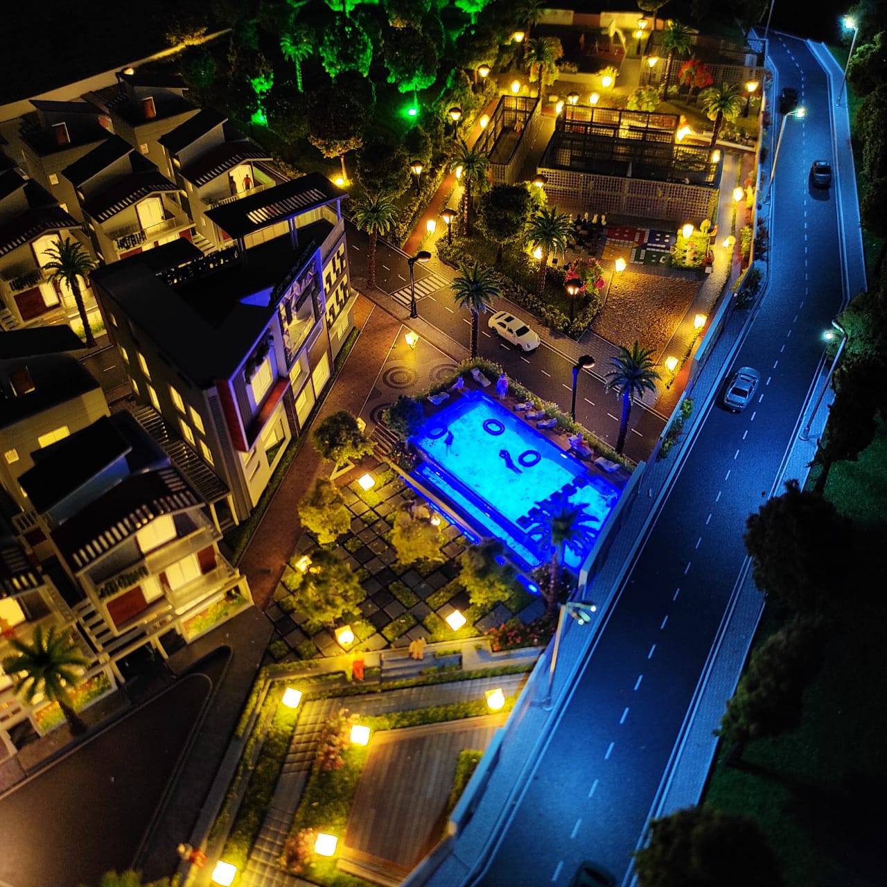 Night view of Plots